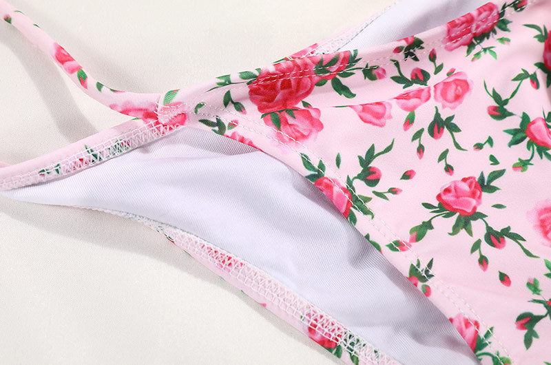 Swimwear Printed Strap Bikini
