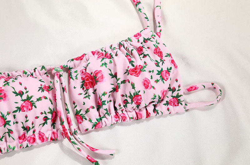Swimwear Printed Strap Bikini
