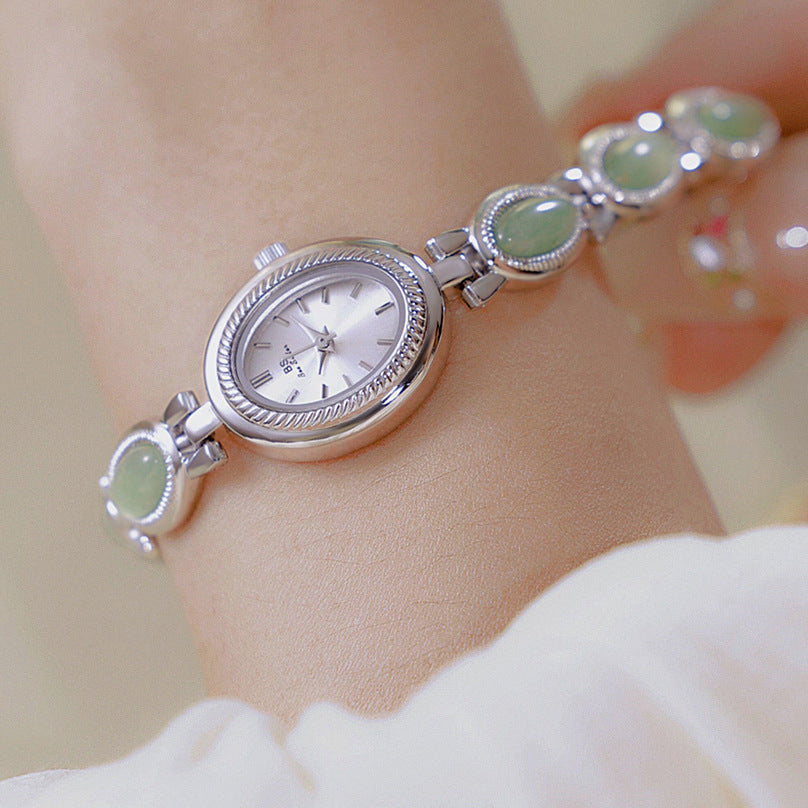 Hetian Jade Chain Watch