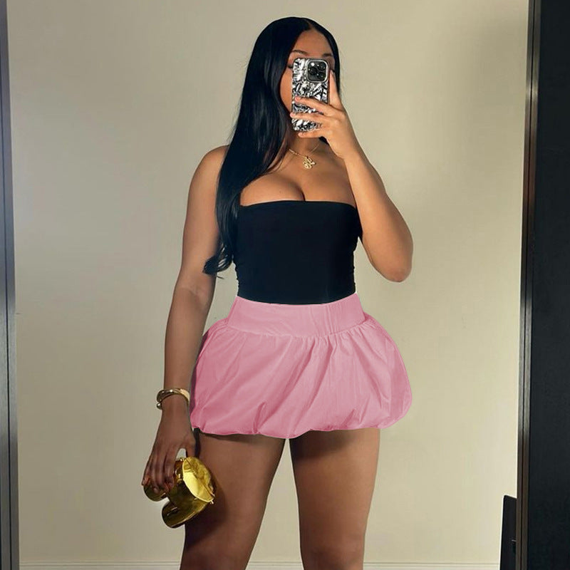 Bubble Short Skirt