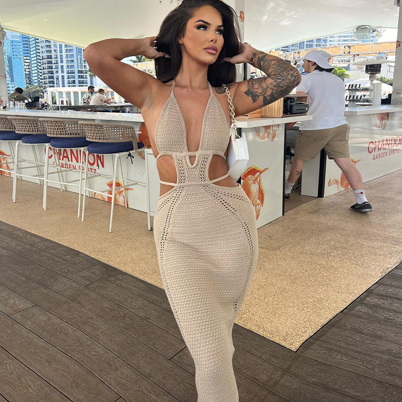 Lace Up Dress