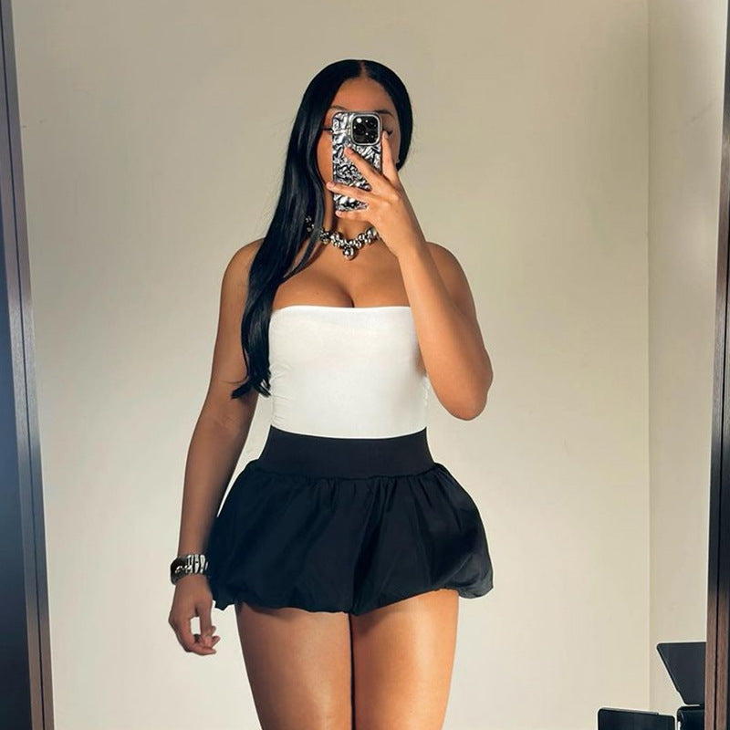 Bubble Short Skirt